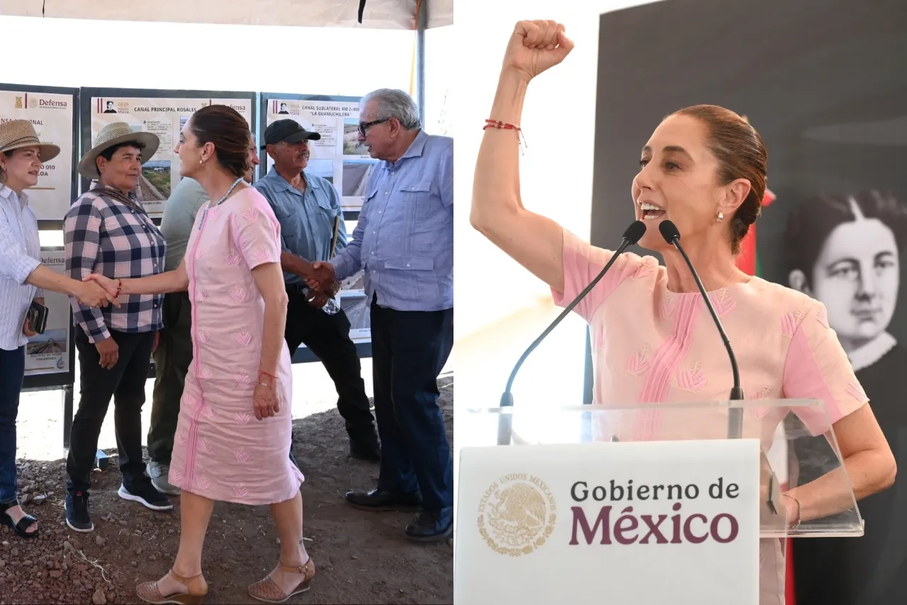 Avances clave en infraestructura: Sheinbaum impulsa salud y riego en Culiacán